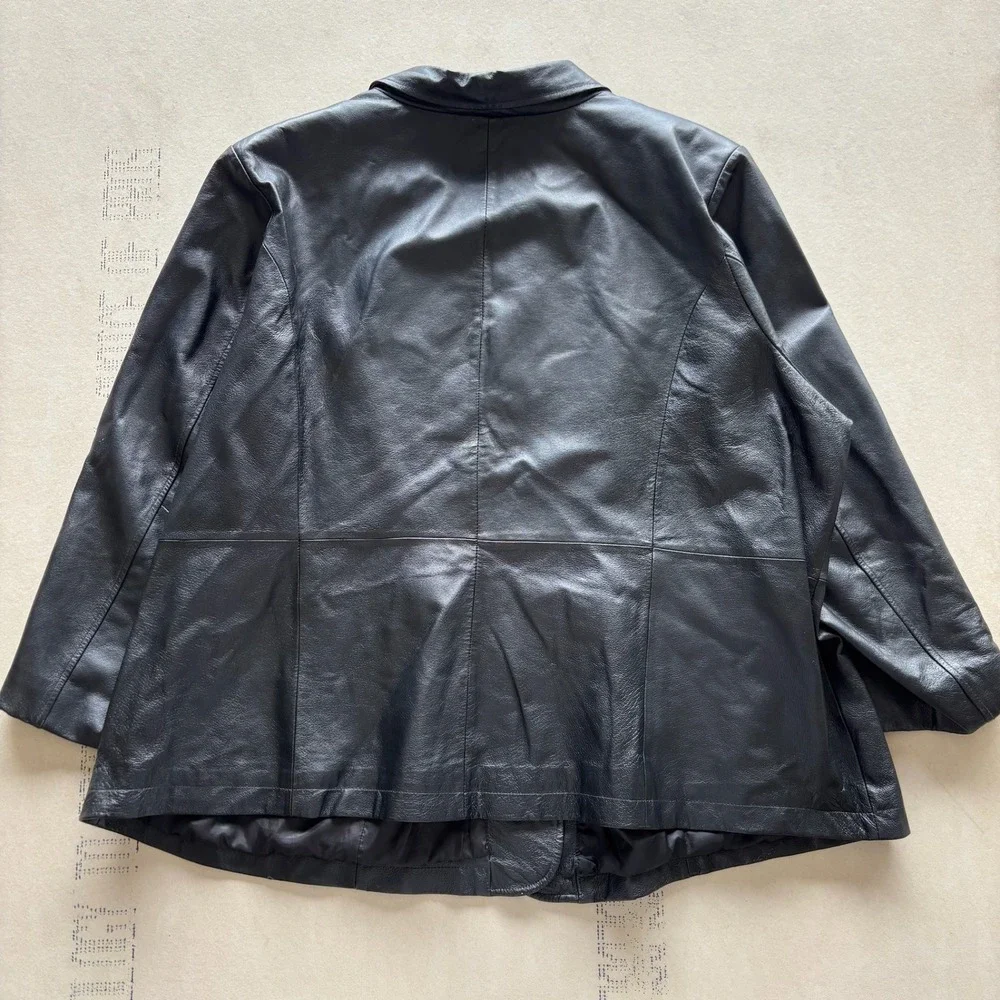 Vintage Maggie Barnes Leather‎ Jacket